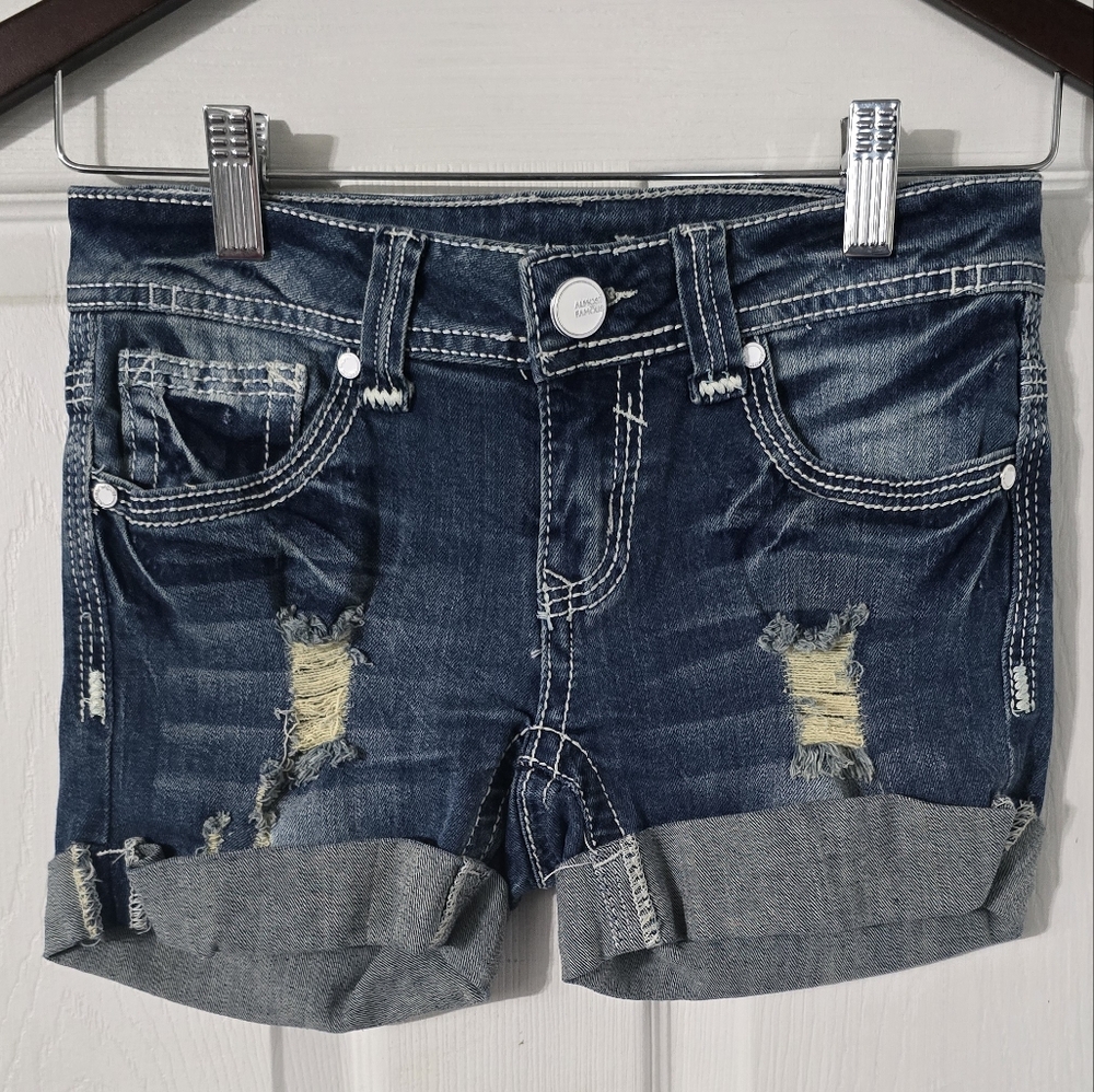 Women's Almost Famous Jean Shorts Sz 0